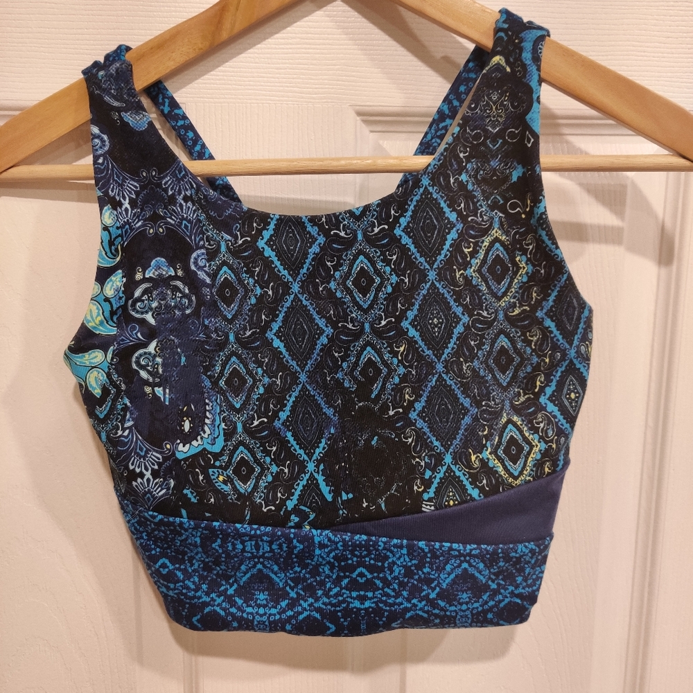 Gaiam Yoga Crop Top/Bra, Size XS